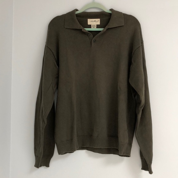 Vintage Men’s Green Sweater - Picture 2 of 6